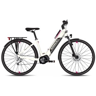 Elektrinis dviratis Tabou Mono UP 2.0 white-pink-16"