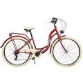 Dviratis AZIMUT Vintage TX-7 28" 2023 burgund-cream shiny