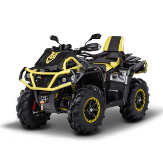 AODES Pathcross 1000S MUD PRO EPS V-Twin T3b Pilkas/Geltonas keturratis AODES Pathcross 1000S MUD PRO EPS V-Twin T3b Pilkas/Geltonas keturratis