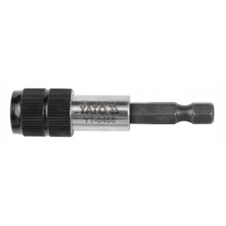Magnetinis antgalių laikiklis su fiksavimu 1/4" 60mm