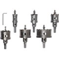 Gręžimo karūnų rinkinys metalui 22-65mm (TCT)