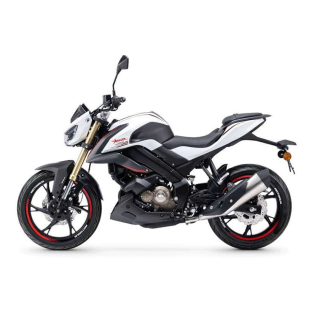 QJMOTOR SRK125S ABS WHITE 2025 motociklas