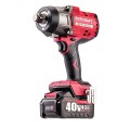 Akumuliatorinis smūginis veržliasukis WORCRAFT 3/4'' 2600Nm 40V LI-ION (pl.dėž.)