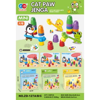 Handicraft Game Cups + Cards Frog Edition