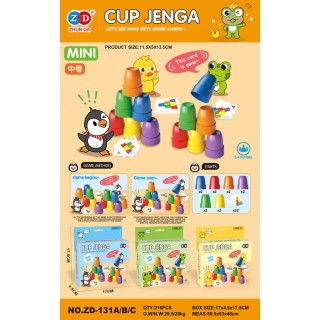 MINI Cups + Cards Arcade Game Frog Edition