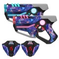 Laser Pistols with Shields Blue