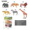 Safari Animal Set 6el.