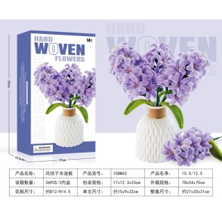 Bouquet of Soft Flowers DIY Hyacinths