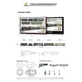 Train with Wagons Track 170x101cm
