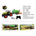 Green Barrel Tractor R/C 1:24