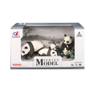 Panda Figurine Set