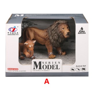 Lion Figurine Set