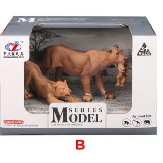 Lioness Figurine Set