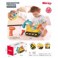 Multifunctional excavator for toddlers