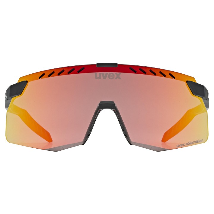 Akiniai Uvex pace stage S ColorVision black matt / racy red