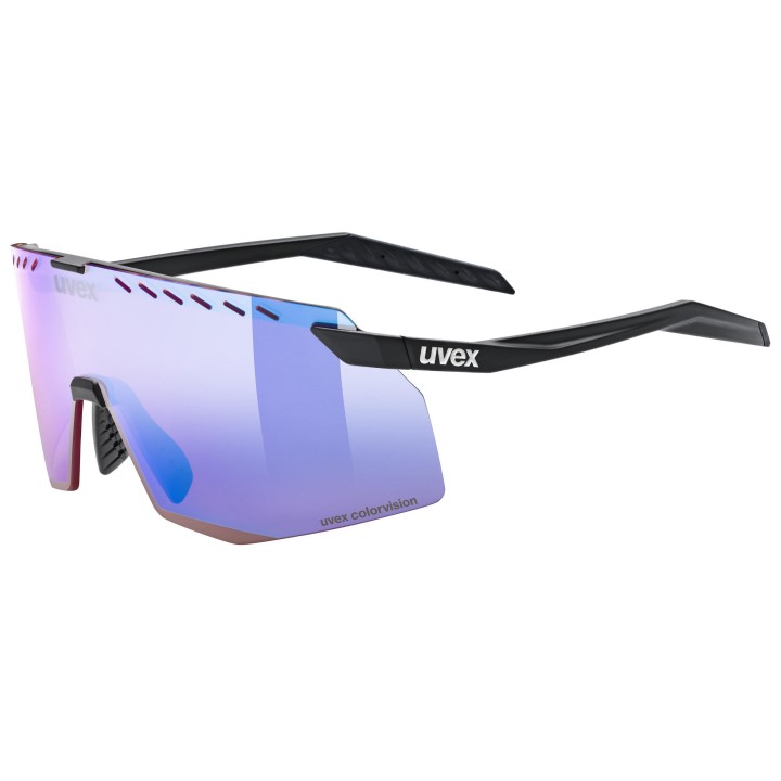 Akiniai Uvex pace stage ColorVision black matt / mirror blue