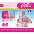 MEGA Pink Villa with Lights Function 275 pce. + Accessories