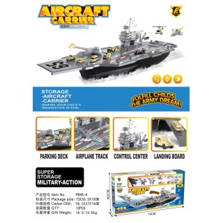 Military Aircraft Carrier + Accessories