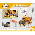 Roll-Off Tipper Truck Yellow + Accessories