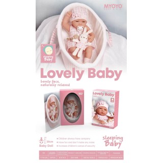 Baby Doll in Pink Carrier