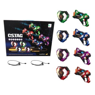 Set of Laser Guns with Shields