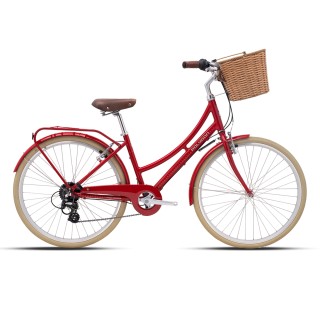 Dviratis 26" POLYGON OOSTEN RED