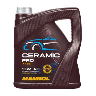 Variklio alyva MANNOL Ceramic Pro 10W-40 5l