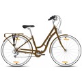 Dviratis Tabou Retro brown-black-M / 19"
