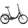 Dviratis Tabou Fold ECO black-lime