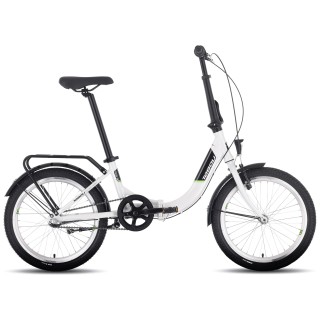 Dviratis Tabou Fold ECO white-green
