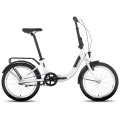 Dviratis Tabou Fold ECO white-green