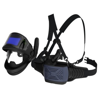 Suvirintojo skydelis FS1 su PAPR A6 sistema