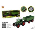 Tractor with Trailer with Lights and Sound Function