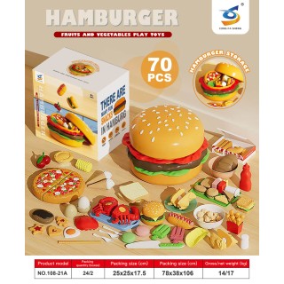 Fast Food + Hamburger Accessories Kit