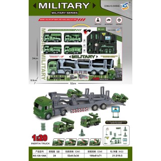 MEGA Truck and Vehicle Set + Accessories Military Edition