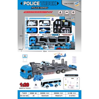 MEGA Lawn & Vehicles Set + Accessories Police Edition