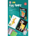 Creative Art Set Glue Sticker and Colouring Book 2in1 Edition Animals
