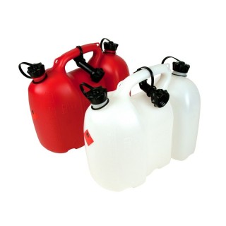 Kombinuotas bakelis kurui ir alyvai Oregon 6+3 l Raudonas