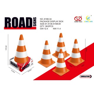Set of Road Cones