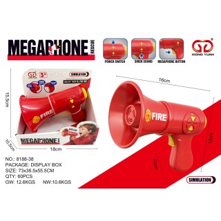 Megaphone Red