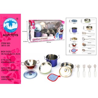 Coloured Pot Set