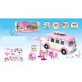 MEGA Camper Pink + Extensive Equipment