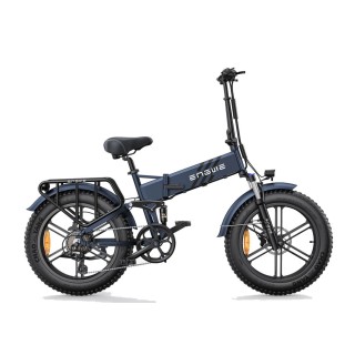 Dviratis 20" elektrinis Engwe Engine PRO 2.0 mėlynas