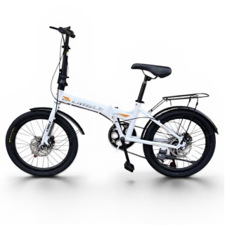 Sulankstomas miesto dviratis LMBLE 20" Baltas