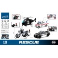 Fire + Police Vehicle Set