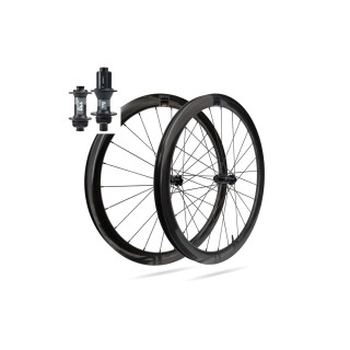 Ratų komplektas 700C Baccara WRX 42 SLR2 / DT 370 CL JB Shimano 11S Brass