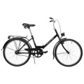 Dviratis AZIMUT Fold 24" 2023 black matt