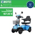 Elektrinis skuteris VIVAGO MDR, 500W 20AH Ličio jonų eMOTO