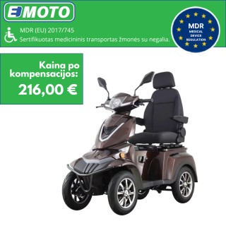 Elektrinis keturratis skuteris HS650 MDR, 650W 20AH Ličio jonų eMOTO
