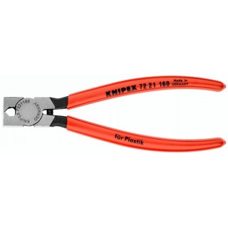 Žnyplės plastikui 90 160mm KNIPEX